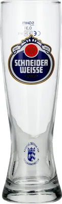 Produktbild von Schneider Weisse Glas 0,3l, Höhe 20,5 cm, Ø 6,5 cm