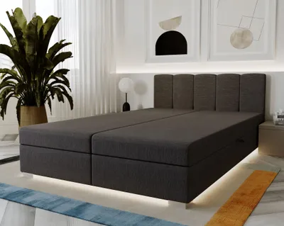 Obrázok produktu pre Kontinentálna posteľ 180x200 ROSIE 5 - tmavo šedá