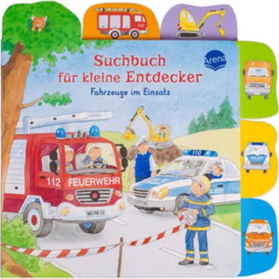 Obrázok produktu pre Suchbuch für kleine Entdecker. Fahrzeuge im Einsatz