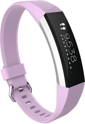 Produktbild von Strap-it® Fitbit Alta / Alta HR Silikonarmband (Lavendel) - Große: M/L