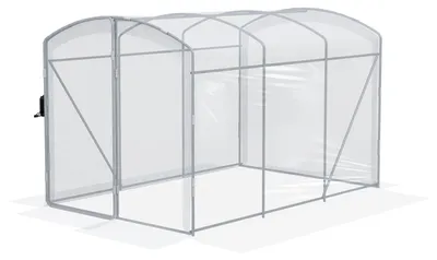 Productafbeelding van Outsunny folietunnelkas 3x2x1,95 m, tunnelkas, winddichte kas voor tomaten