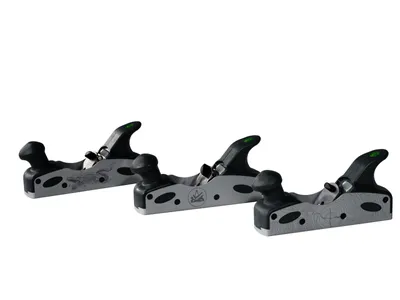 Produktbild von Ulmia Doppelhobel aus Metall mit Gravur: Tischlerzunft