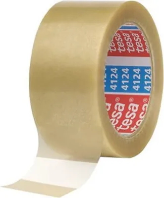Immagine prodotto di Nastro da imballaggio TESA 4124 lunghezza 66 m, larghezza 50 mm, film in PVC marrone