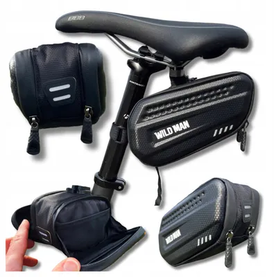 Obrázek produktu pro Brašna pod sedlo Wildman L Bike Holder Es7 Black/Black
