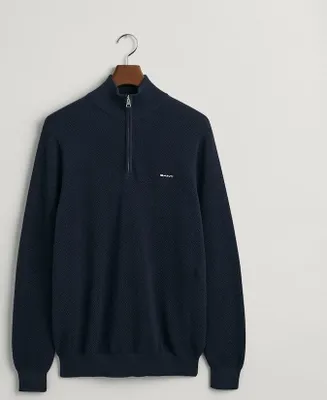 Immagine prodotto di Gant Pullover con mezza zip in piqué Uomo