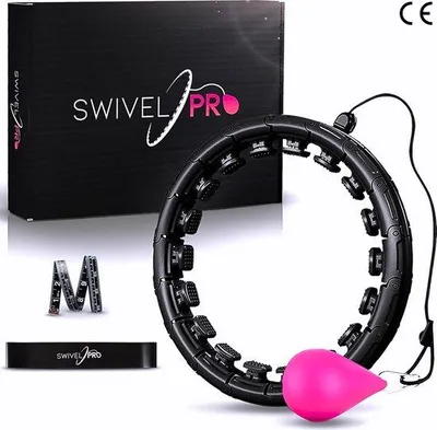 Produktbild von Famanu Hula Hoop 3-in-1 mit Gewicht - Verstellbar - Rosa