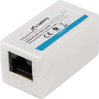 Zdjęcie produktu dla Lanberg AD-RJ45-RJ45-OU6, Biały, 1 szt.