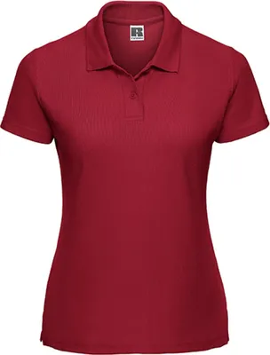 Produktbild von Russell R-539F-0 | Damen Poloshirt 65/35 - Farbe: Classic Red - Größe: XS
