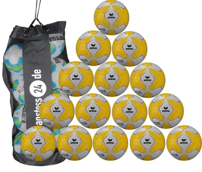Produktbild von Ballset erima Jugendball SENZOR-STAR Lite 290 inkl. Ballsack 5 15 Bälle