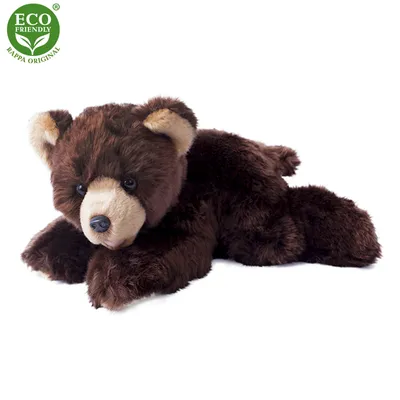 Produktbild von Plüschbär liegend 32 cm ECO-FRIENDLY