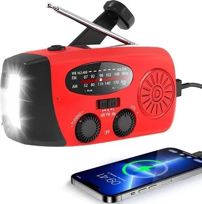 Image de Radio à partition - Àmanuelle - Autonome - Urgences - Musique - Actualités - Kit d'urgence - Catastrophes - Pratique - Solaire - Portable