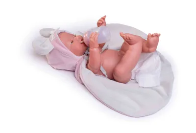 Immagine prodotto di Antonio Juan - MIA - baby doll che fa l'occhiolino e tuba - 42 cm