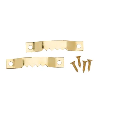 Produktbild von Bilderrahmen Aufhänger gold 40 mm 2 Stk