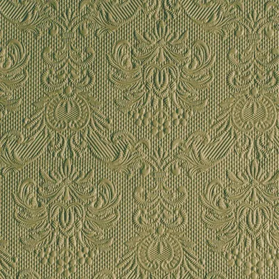Produktbild von Servietten Papier 33x33cm Elegance geprägt 15 Stück Lindgrün Perlmutt