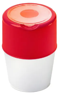 Imagen del producto de Conjunto de yogur BAMA YO KIT, color rojo