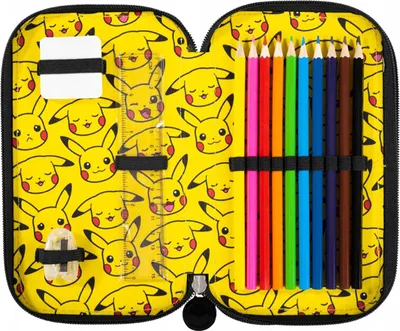 Obrázek produktu pro Majewski dvojit penl s psluenstvm Pokemon Pikachu