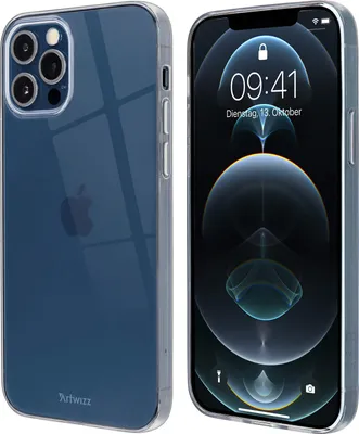 Produktbild von ARTWIZZ NoCase Handyhülle für iPhone 12 Pro Max - Ultra Dünne, Elastische TPU Schutzhülle - Transparent
