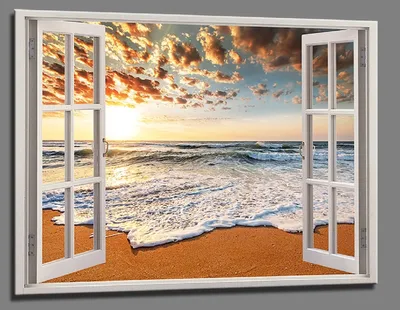 Obrázok produktu pre Obraz na plátne Pláž pri západe 120x80 cm zarámovaný