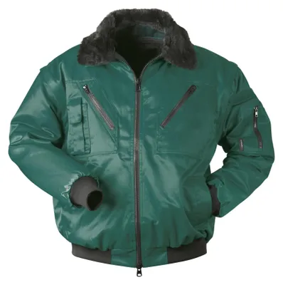 Produktbild von LILLEHAMMER Pilot-Jacke Grün abnehmbare Ärmel Größe XXL(62/64)