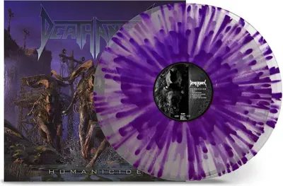 Produktbild von Death Angel: Death Angel: Humanicide (Limited Edition) (Clear W/ Purple Splatter Vinyl) - - (LP / H)