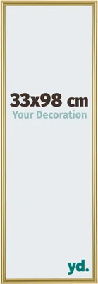 Produktbild von Puzzlerahmen 33x98 cm - Gold - Kunststoff - Annecy