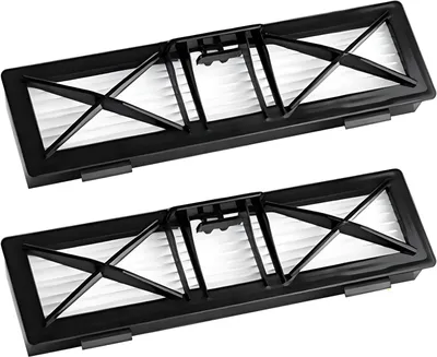 Immagine prodotto di Filtri di ricambio HEPA, confezione da 2, compatibili con i modelli Neato Botvac D Series, per aspirapolvere
