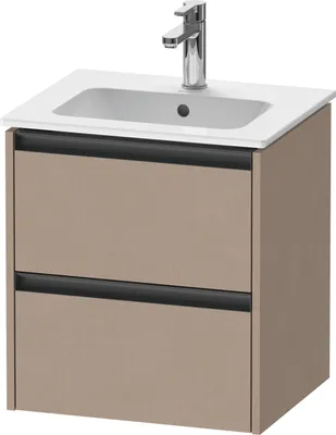Produktbild von Duravit Ketho.2 Wastafelonderkast 51x42x54,9 cm Mat Linnen