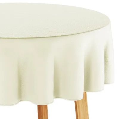 Immagine prodotto di Tovaglia ovale lavabile, 140 x 240 cm, color crema
