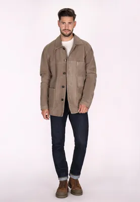 Produktbild von Damen Jacke mit Knopfleiste, Brusttasche und zwei Seitentaschen grau Größe L