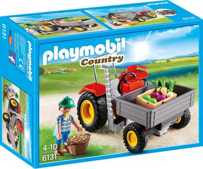 Produktbild von PLAYMOBIL Country 6131, Traktor, 4 Jahr(e), Mehrfarbig, Kunststoff