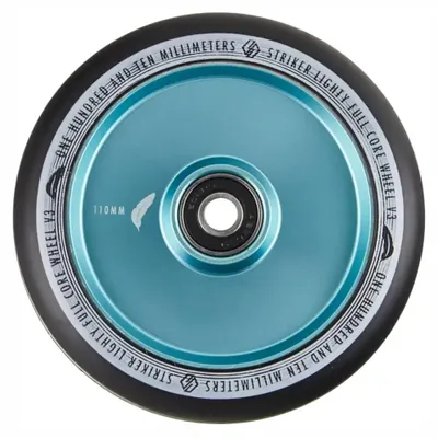Productafbeelding van Stuntscooterwielen - 110 mm - Lighty Fullcore V3 - Blauw - Striker