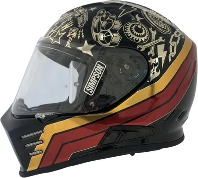 Zdjęcie produktu dla Simpson Venom Tattoo  Kask, XL
