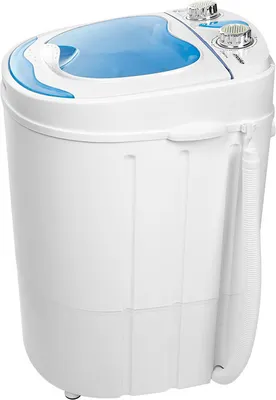 Image de Mesko Home MS 8053 Lave-linge à chargement par le haut 3 kg Bleu, blanc