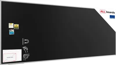 Immagine prodotto di Lavagna magnetica da gesso nera 300×120 cm cornice EXPO
