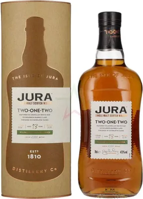 Produktbild von Isle of Jura 13 Years Old TWO ONE TWO Single Malt Scotch Whisky 47,50 % 0,70 Liter