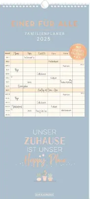 Produktbild von Familienplaner 2025 Einer für alle