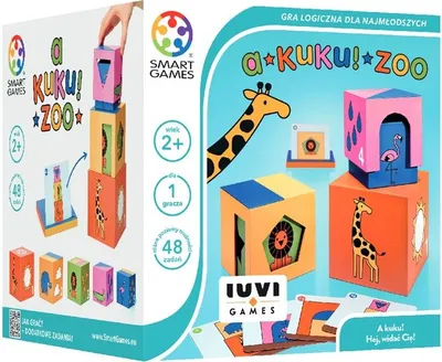 Produktbild von Smart Games Ein Augenzwinkern! Zoo (PL) IUVI Spiele