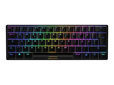 Immagine prodotto di Sharkoon 4044951033775 Sharkoon Tastatur Skiller SGK50S4 Gaming schwarz/blau