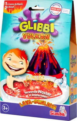 Produktbild von Simba Badeschleim Glibbi Vulkan Badespaß rot