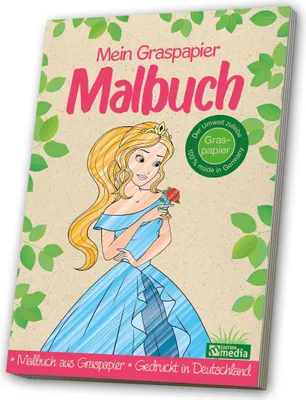Produktbild von Malbuch GraspapierPrinzessin