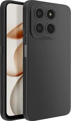 Produktbild von Avizar, Silikonhülle Honor 400 Smart mit Kameraschutz, Schwarz