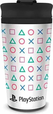 Immagine prodotto di Kubek podróżny PlayStation PYRAMID, oryginalny, ergonomiczny design