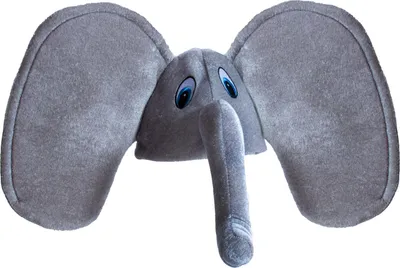Produktbild von Verrückte Tiermütze aus Plüsch – Lustige Tierkostüm-Mütze für JGA, Karneval, Fasching & Motto-Partys – Weiche Uni Spaßmütze in vielen Tierdesigns Model wählen: Elefant - KH-228