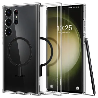 Obrázok produktu pre Spigen Ultra Hybrid Onetap Ring Magsafe Galaxy S23 Ultra Čierny (Acs05621)