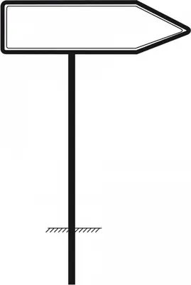Produktbild von Schild I Rohrrahmen für Verkehrsschilder 1400x350mm, Stahl, feuerverzinkt