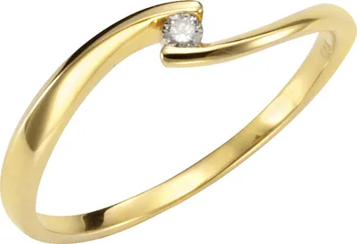 Produktbild von Orolino Ring Gold 585 mit Brillant 0,04ct.