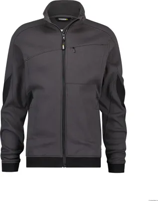 Produktbild von DASSY Sweatshirt VELOX Pullover Gr. M anthrazit/schwarz