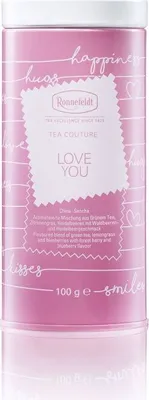 Produktbild von Tea Couture Love you aromatisierte Mischung mit grünen Tee aus China 100g