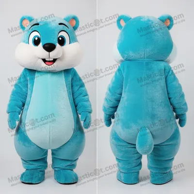 Produktbild von Türkis MASTICOT Plüschmurmeltier-Maskottchen