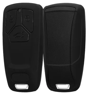 Produktbild von kwmobile Hülle für Audi 3-Tasten Smartkey (Keyless Go) Schlüsselhülle - Autoschlüssel Schlüssel Case aus TPU, matter Schlüsselschutz, Gehäuse in